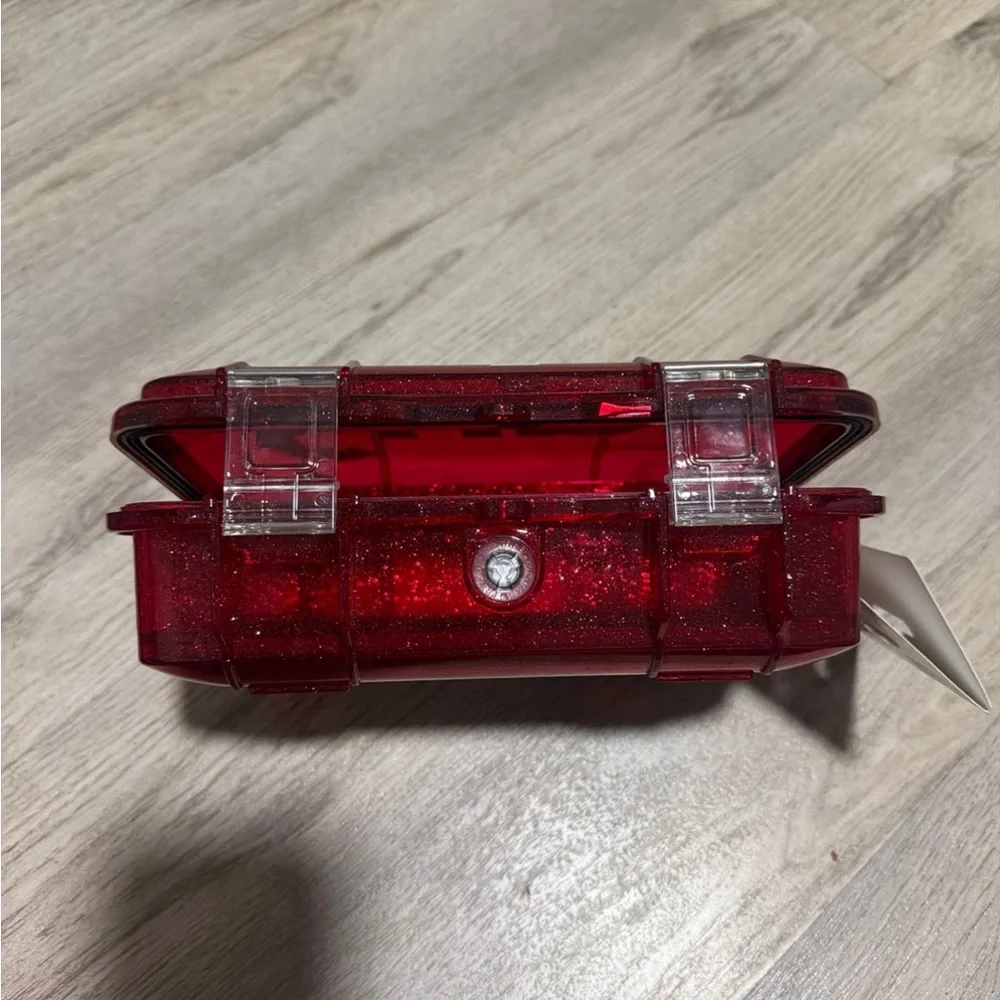 Supreme Red Glitter Storage Box